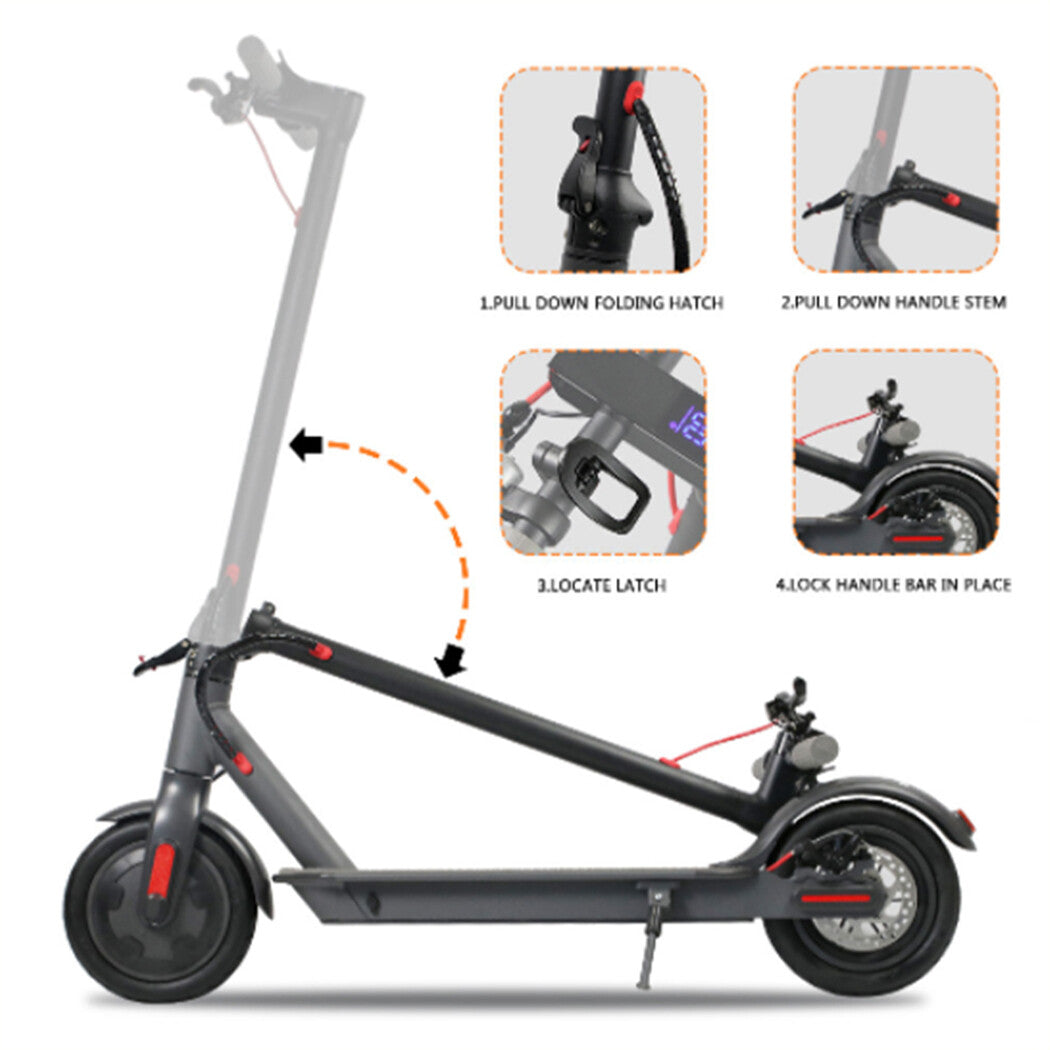 Electric Scooter 350W 10/20/35KM/H Portable  Off Road Scooter Foldable Bike