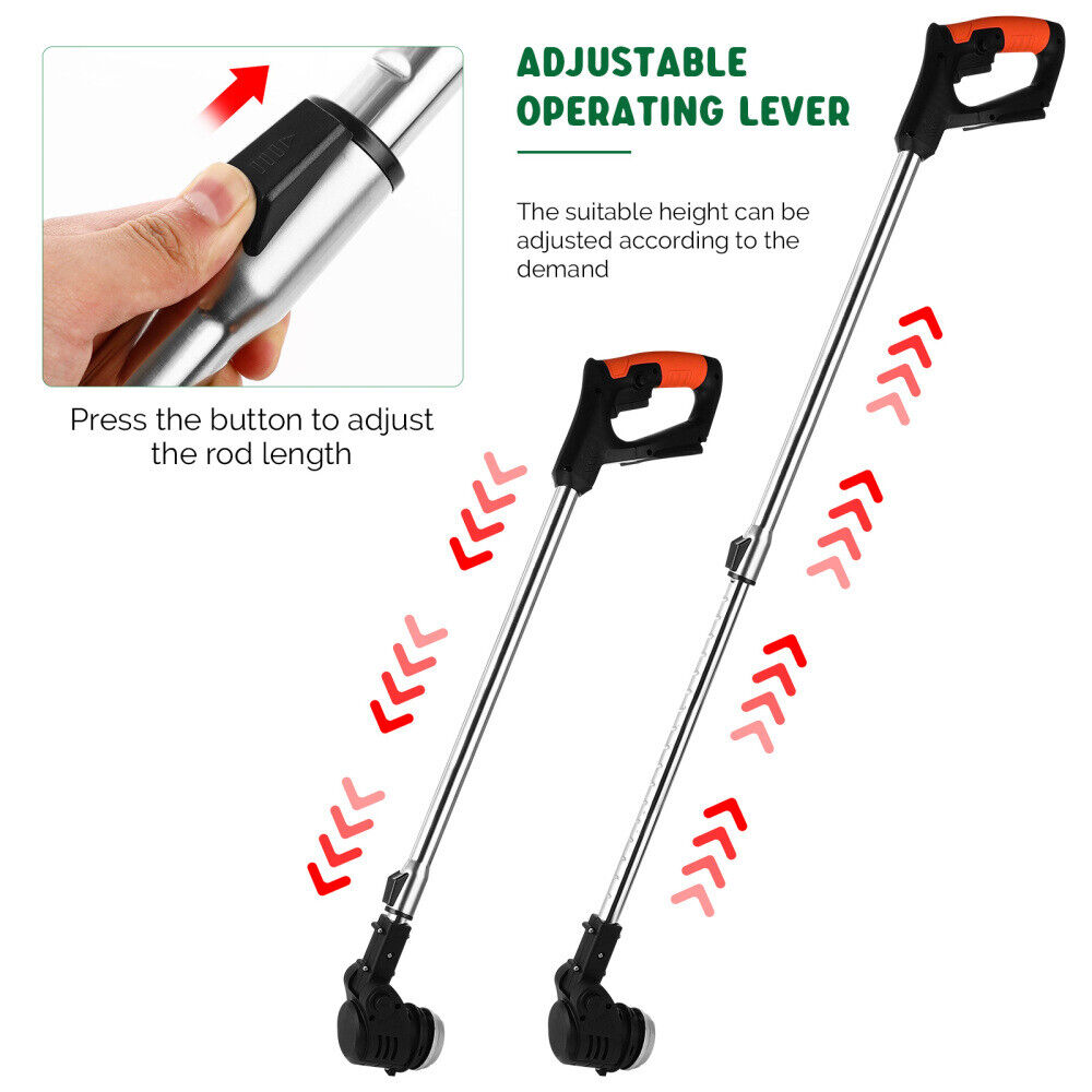 3in1 Cordless Grass Trimmer Grass Lawn Brush Cutter Whipper Snipper