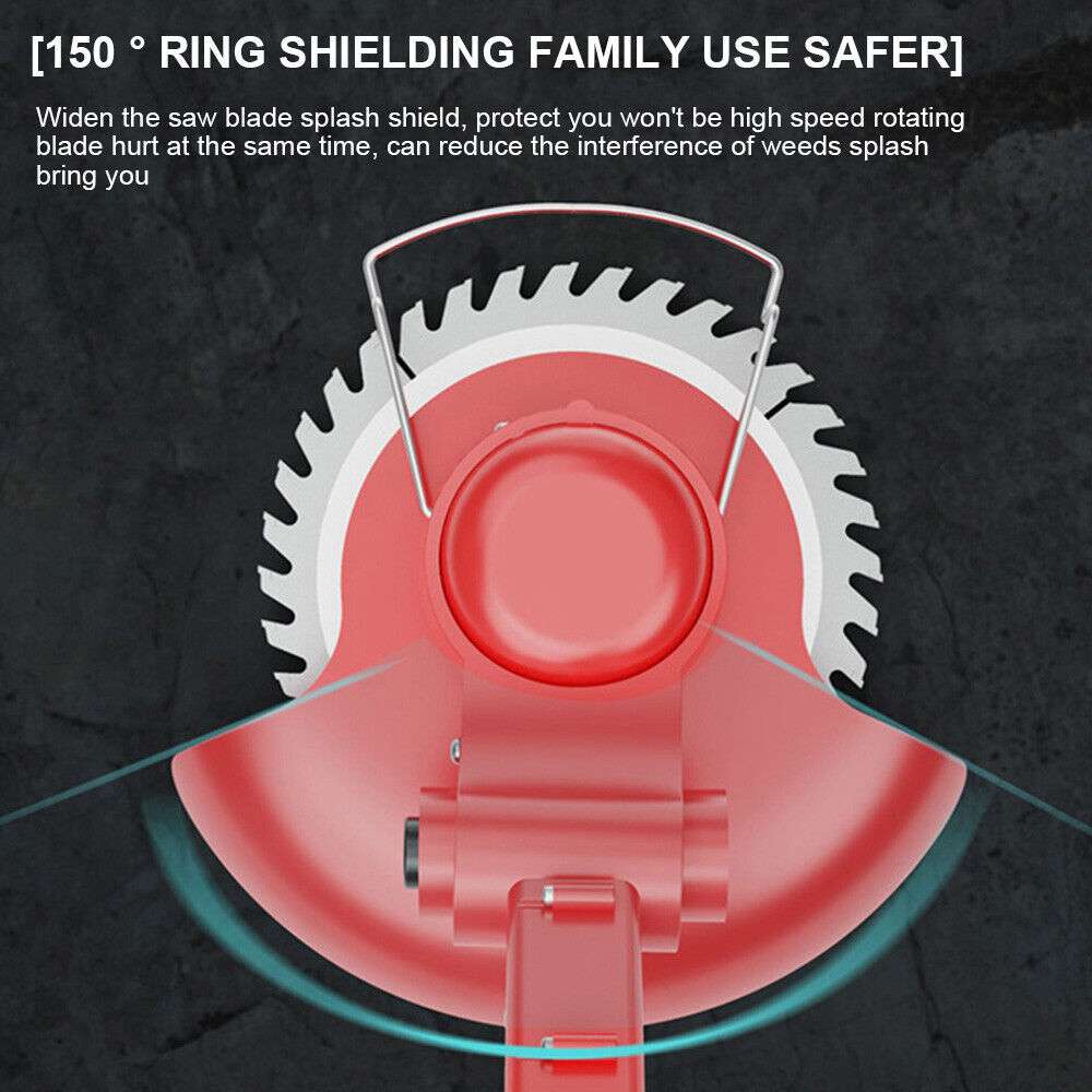 3in1 Cordless Grass Trimmer Grass Lawn Brush Cutter Whipper Snipper