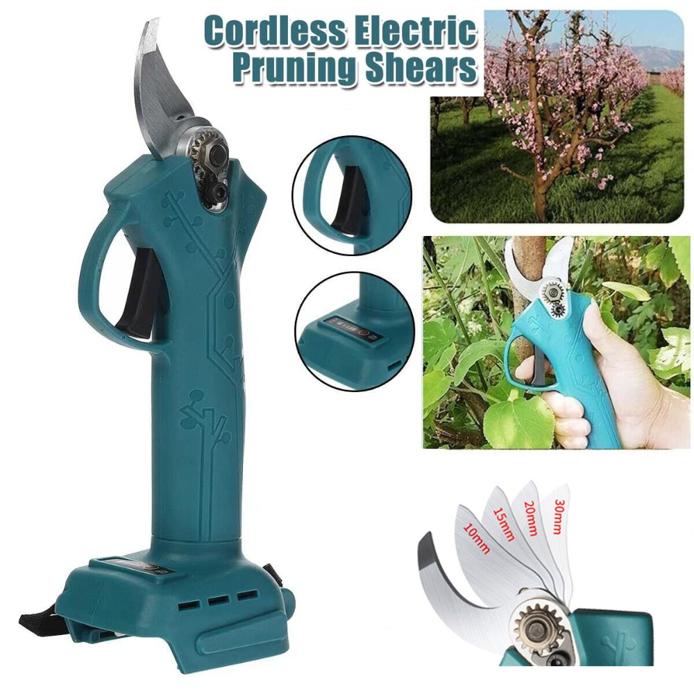 Cordless Electric Pruning Shears Secateur Rechargeable Branch Cutter