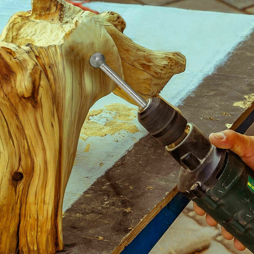 20pcs Diamond Grinding Heads Mini Drill Burrs Bit Set 3mm Shank