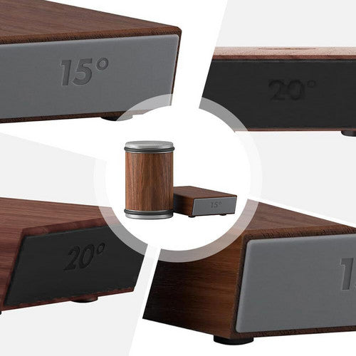 Rolling knife sharpener kit showing 15° and 20° sharpening angle blocks
