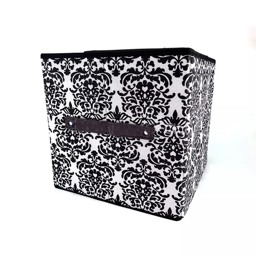 Folding Ottoman Storage Stool Cube Footstool Stool Blanket Box With Cover AU
