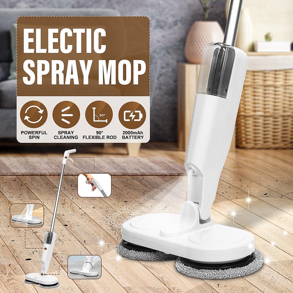 -1 Cordless Electric Mop Cleaner Floor Polisher Sweeper Washer Scrubber