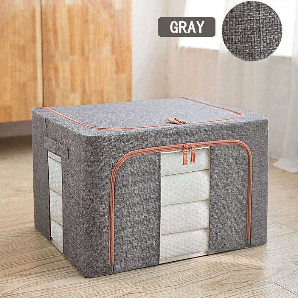 Foldable Organizer Box (24L) - Steel Frame, Random