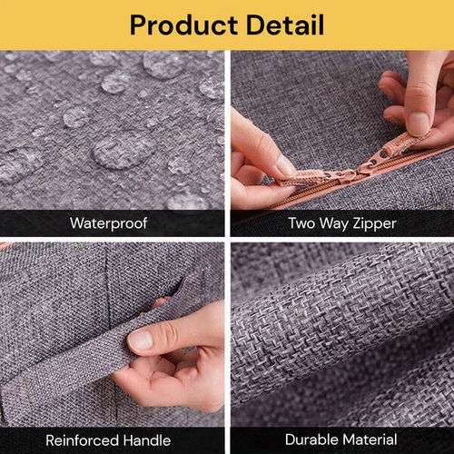 Foldable Organizer Box (24L) - Steel Frame, Random