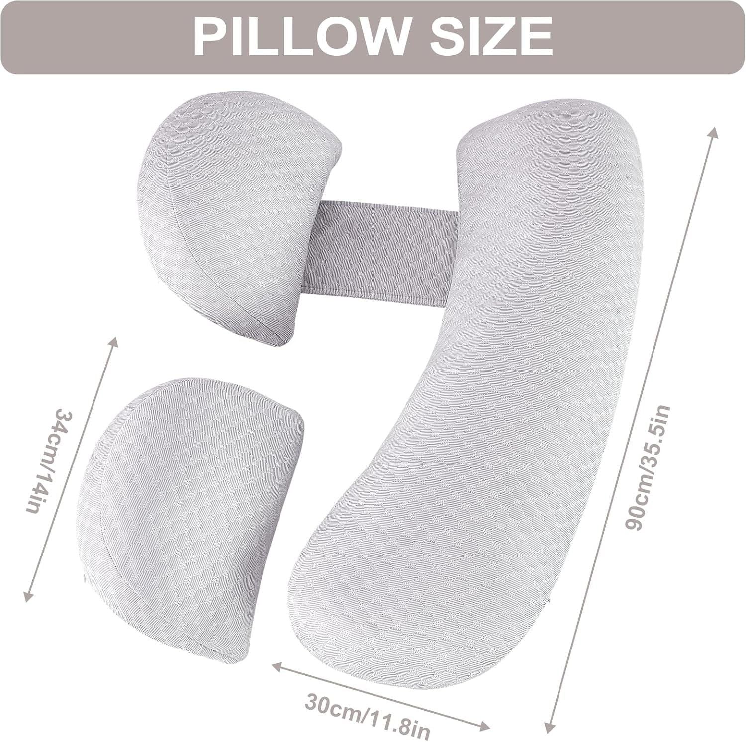 Pregnancy Pillow, Maternity Pillow Support for Sleeping Pregnancy Pillow for HIP Bedworld