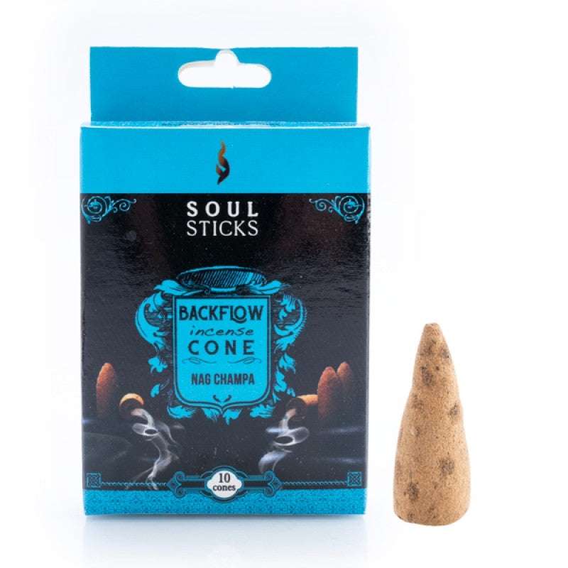 Soul Sticks Nag Champa Backflow Incense Cone - Set