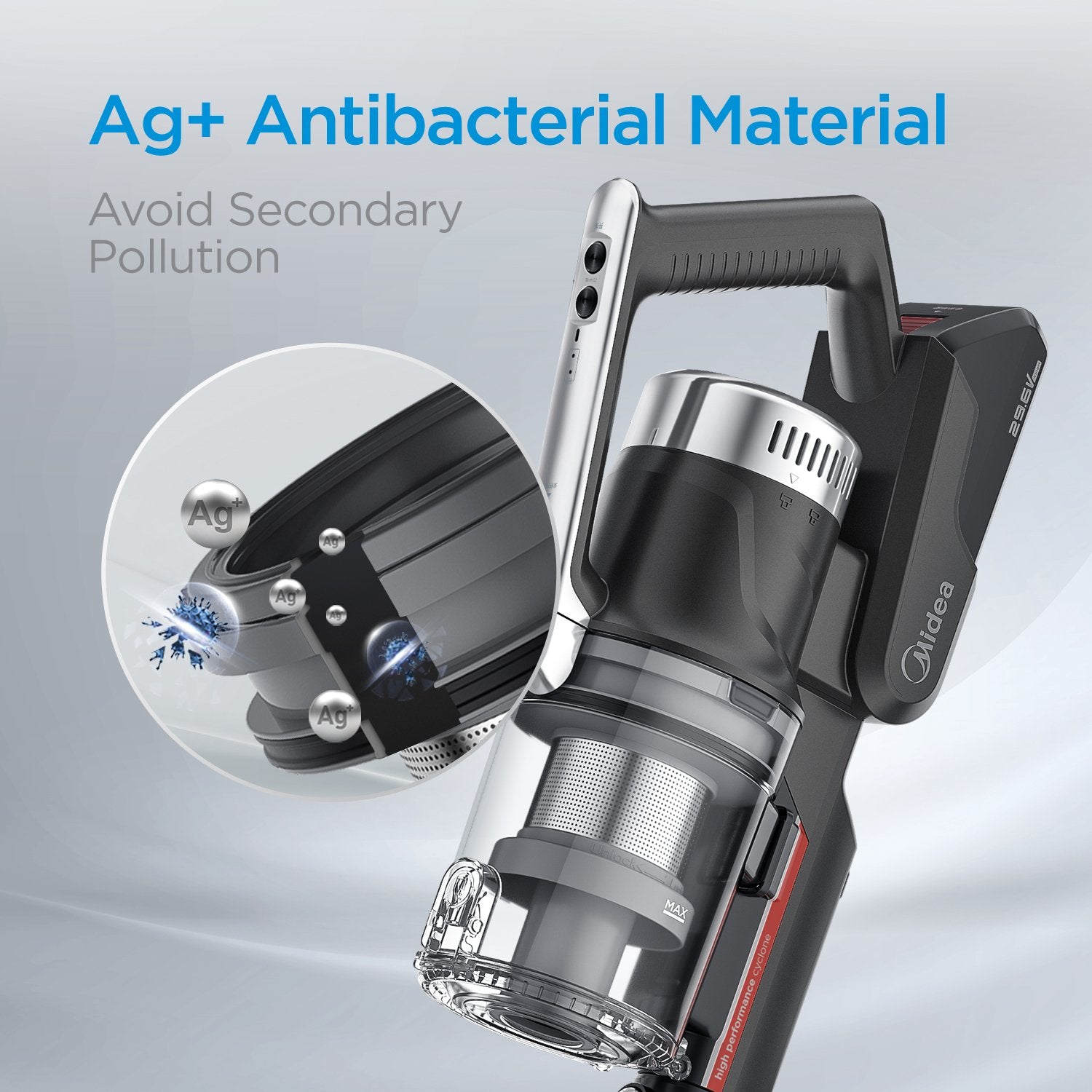 Midea P7 BLDC Stick Vacuum | Flexi Tube