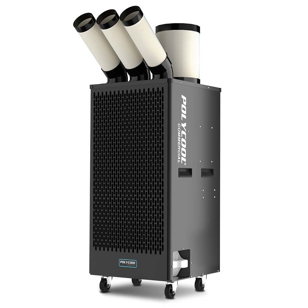 5kW Portable Industrial Spot Cooler - POLYCOOL with Triple Ducts