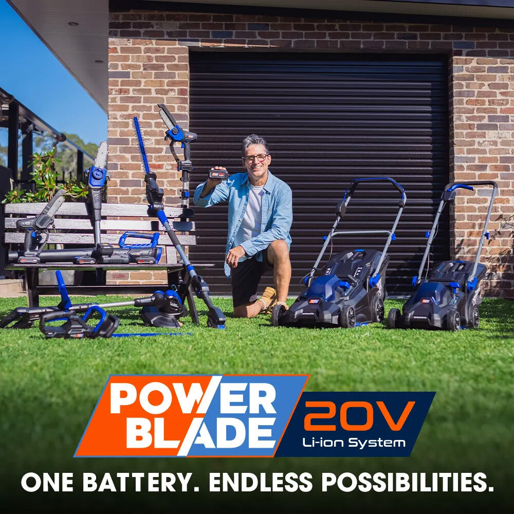 POWERBLADE BW4 20V Cordless Electric Leaf Blower Kit, with Battery and Fast Charger