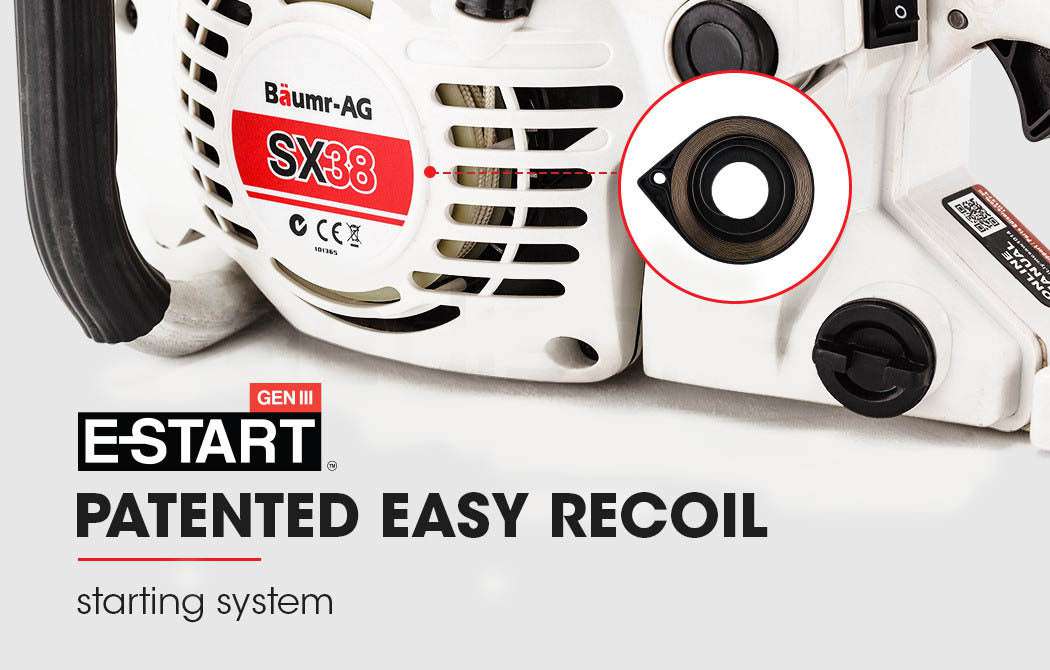 Baumr-AG 38CC Petrol Commercial Chainsaw 16 Bar