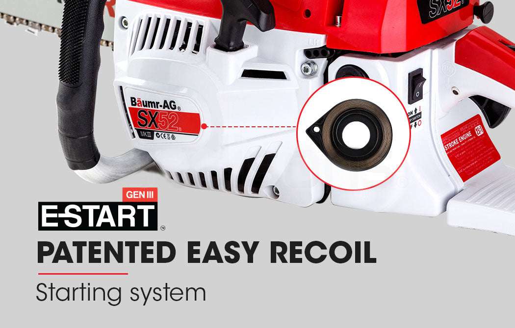 Baumr-AG 52CC Petrol Commercial Chainsaw 20 Bar