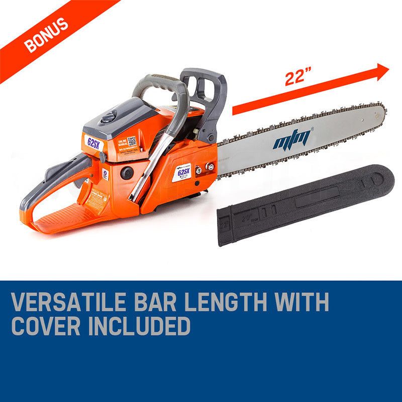 MTM Petrol Commercial Chainsaw 22 Bar