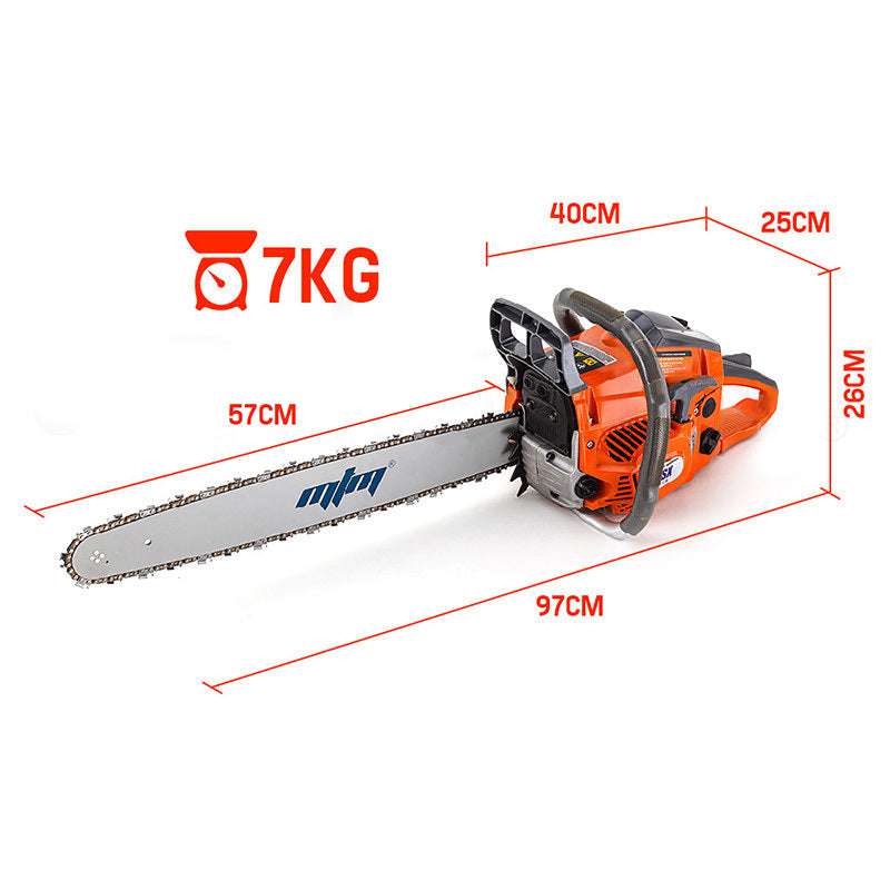 MTM Petrol Commercial Chainsaw 22 Bar