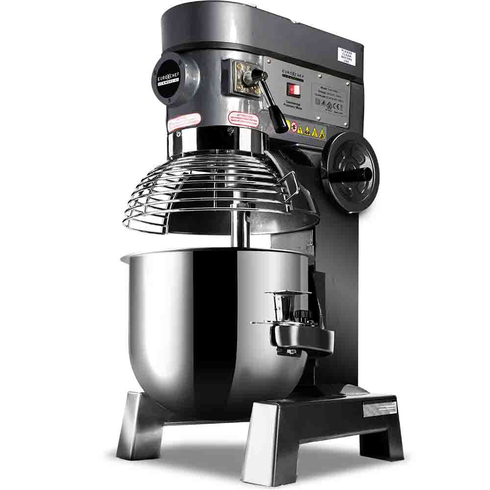 EUROCHEF Planetary Mixer 30L Commercial Stand Cake Kitchen Vertical Do ...