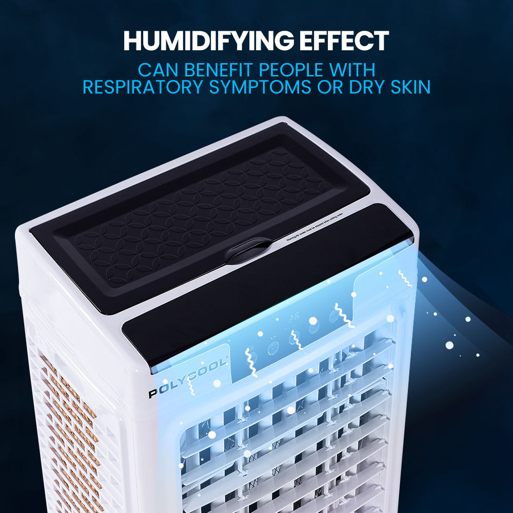 POLYCOOL 35L 220W Portable Evaporative Air Cooler 24 Hour Timer 4