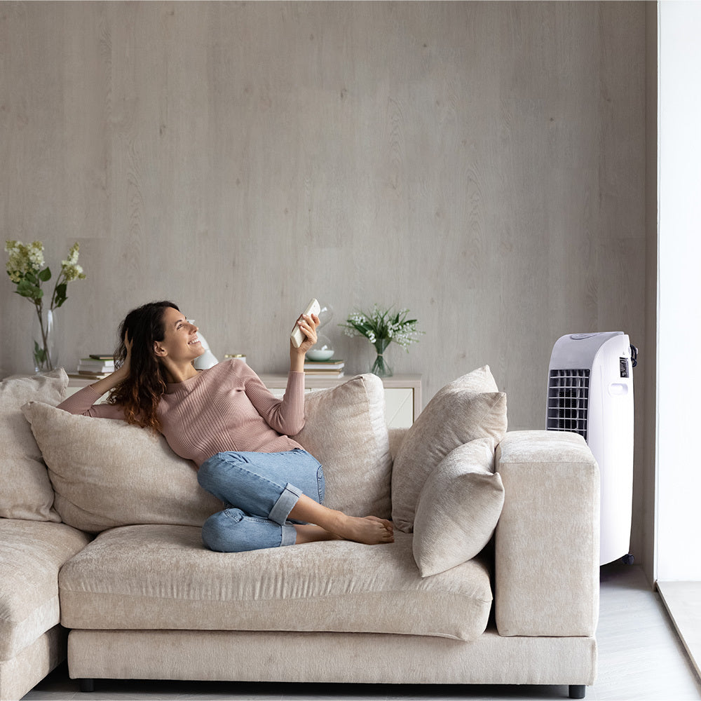 POLYCOOL 6L Portable Evaporative Air Cooler 24 Hour Timer 4