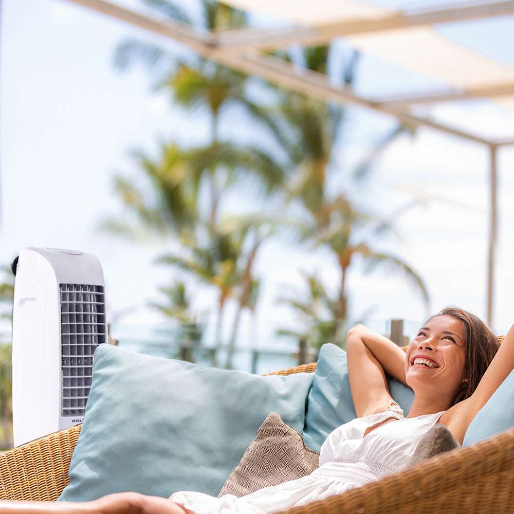 POLYCOOL 6L Portable Evaporative Air Cooler 24 Hour Timer 4