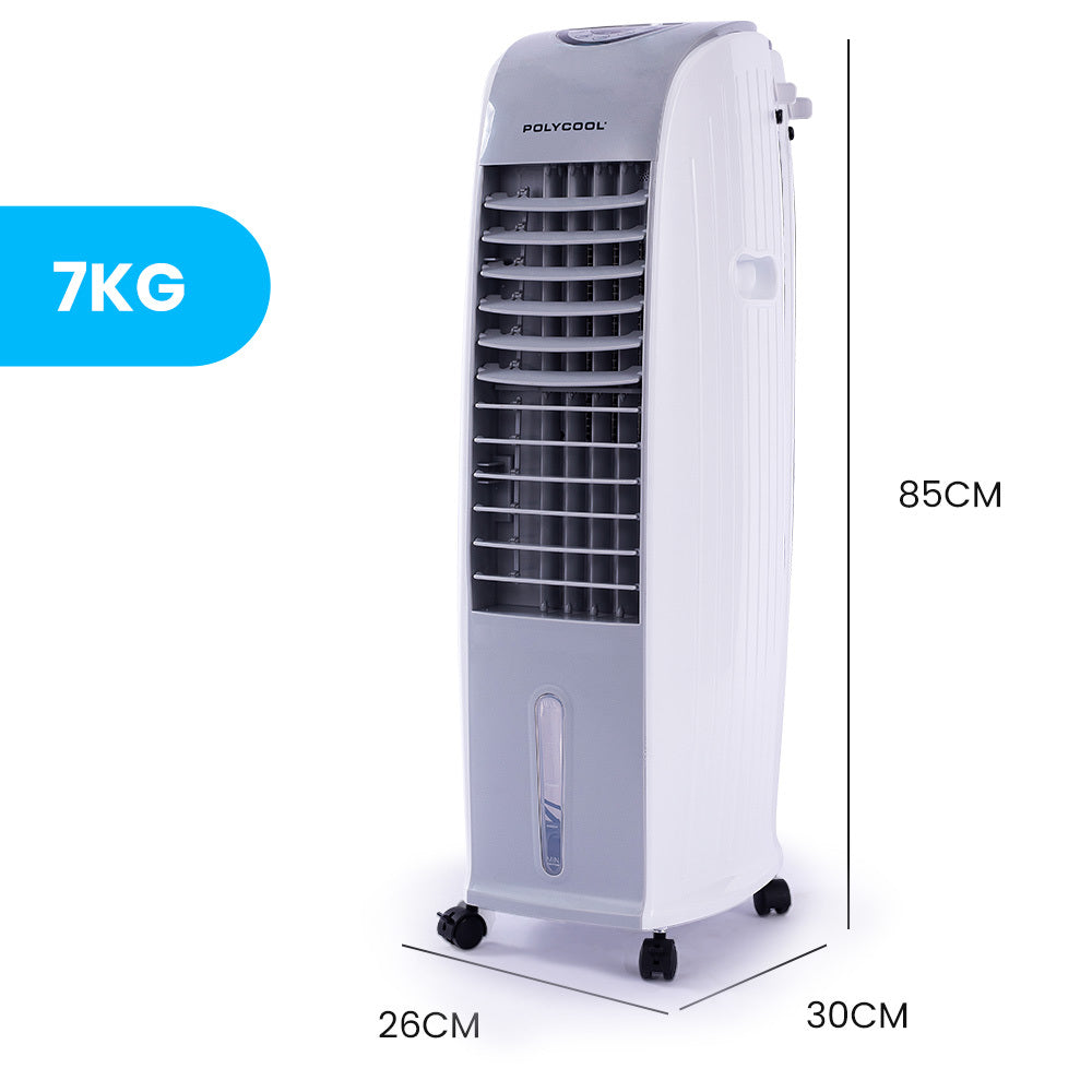 POLYCOOL 8L Portable Evaporative Air Cooler 24 Hour Timer 4