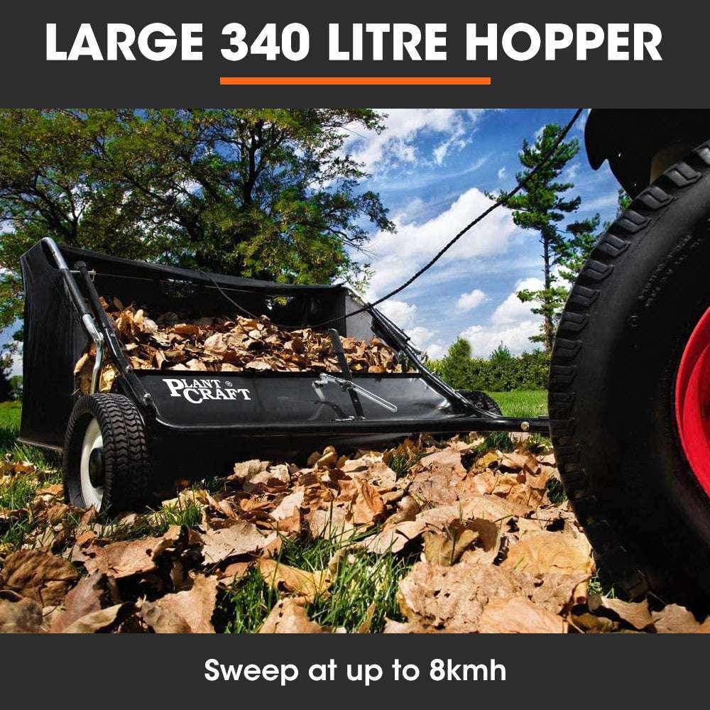 PlantCraft Lawn Sweeper 38" Wide, Tow
