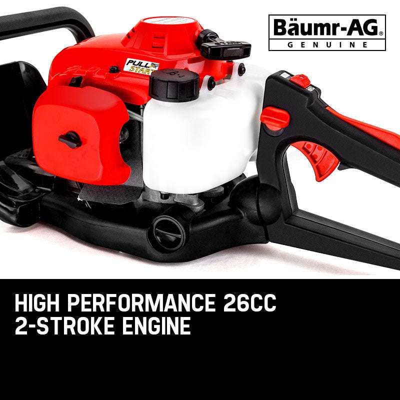 Baumr-AG 26CC Petrol Hedge Trimmer - 2-Stroke Clipper