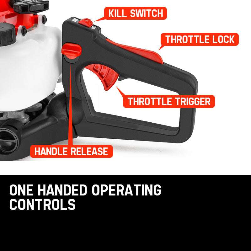 Baumr-AG 26CC Petrol Hedge Trimmer - 2-Stroke Clipper