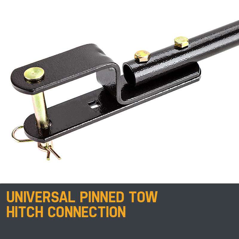 Broadcast Spreader 30kg 26L Seed Fertiliser Tow Rotary