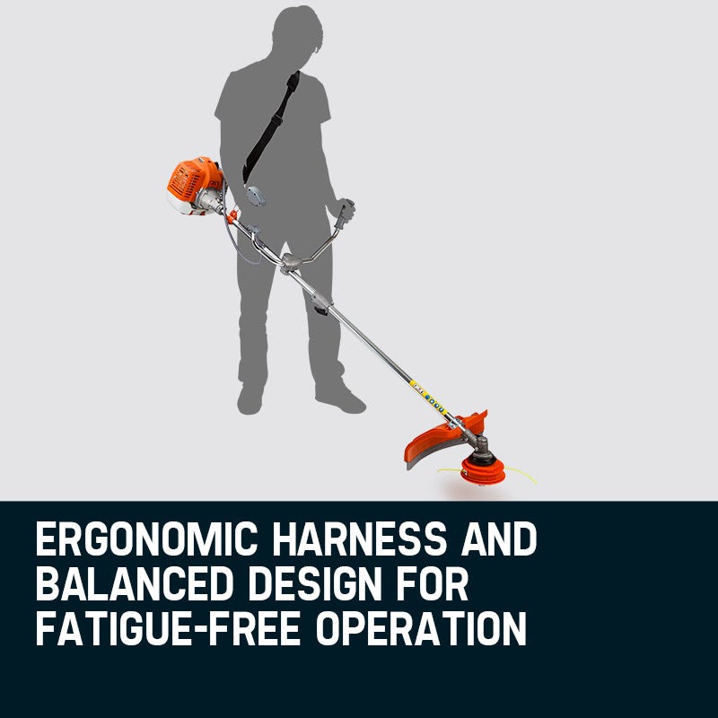 MTM 62cc 7in1 Brush Cutter Long Reach Garden Multi-Tool , Pole Trimmer, Hedge & Line Trimmer, 12" Tree Trimming Pruning, 2 Extension Shafts