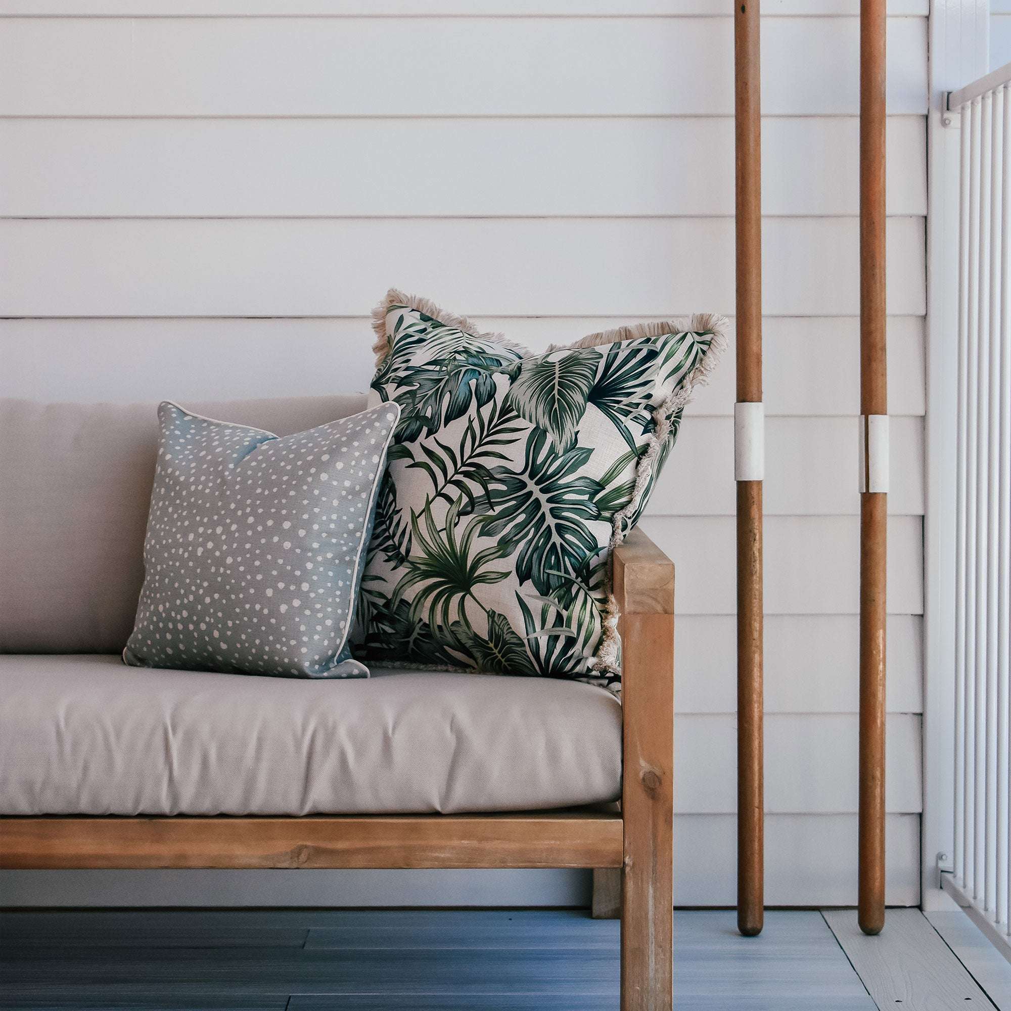 Cushion Cover-Coastal Fringe-Boracay-60cm x 60cm