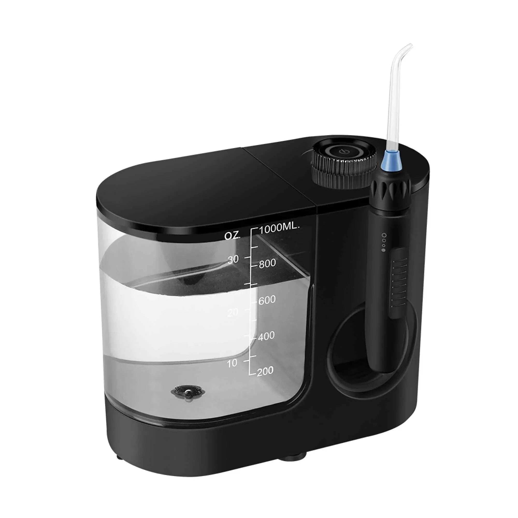 Orku 1000ml Water Flosser Electric Oral Irrigator - Adjustable Pressure Black Bedworld