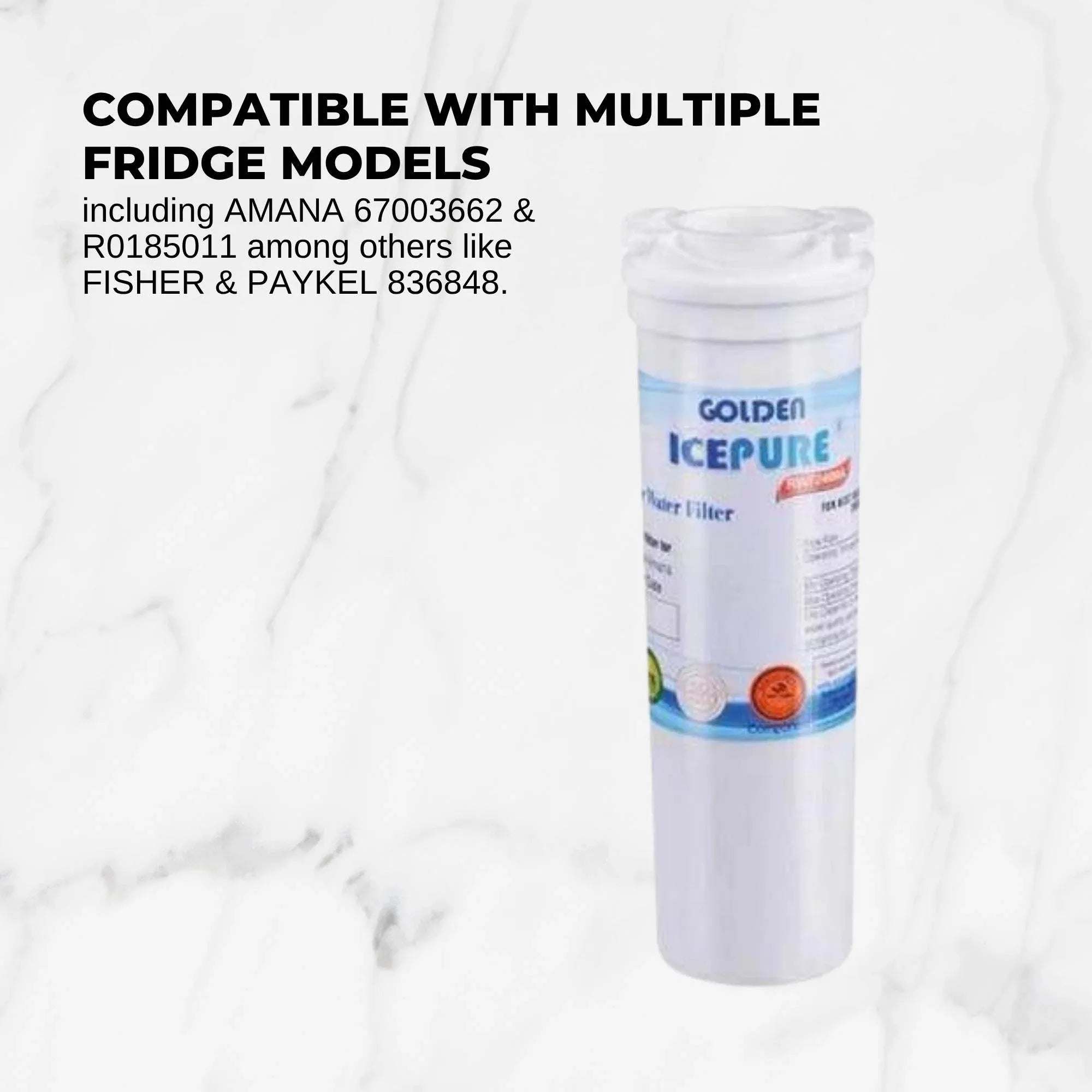 5 FRIDGE WATER FILTER PREMIUM QUALITY For FISHER & PAYKEL 836848 836860 & AMANA Bedworld