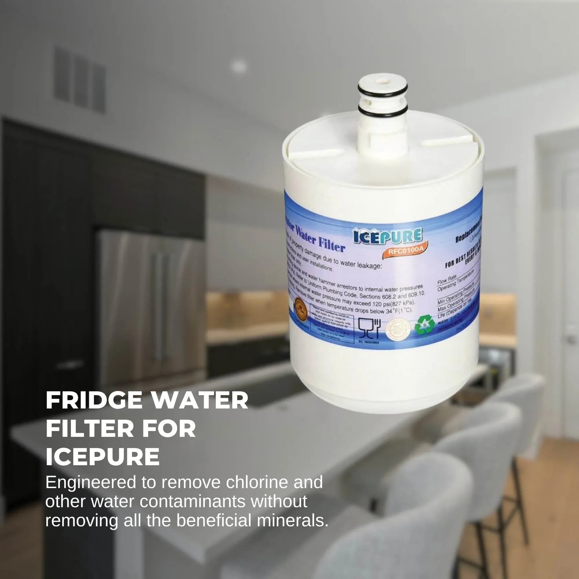 Fridge Water Filter Cartridge - RFC0100A RWF0100A For LG LT500P 5231JA2002 KENMORE G Bedworld