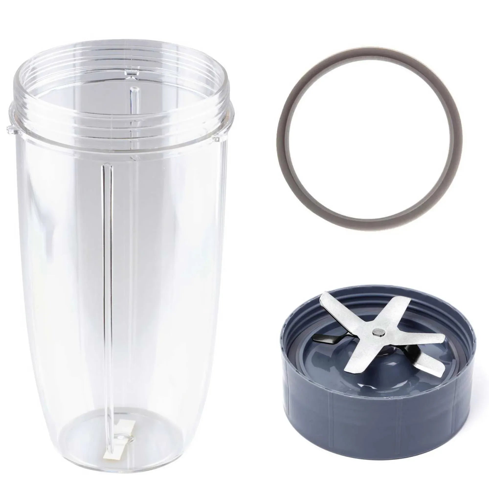 For Nutribullet Extractor Blade + Colossal Tall Cup + Grey Seal - 900 600 Models Bedworld