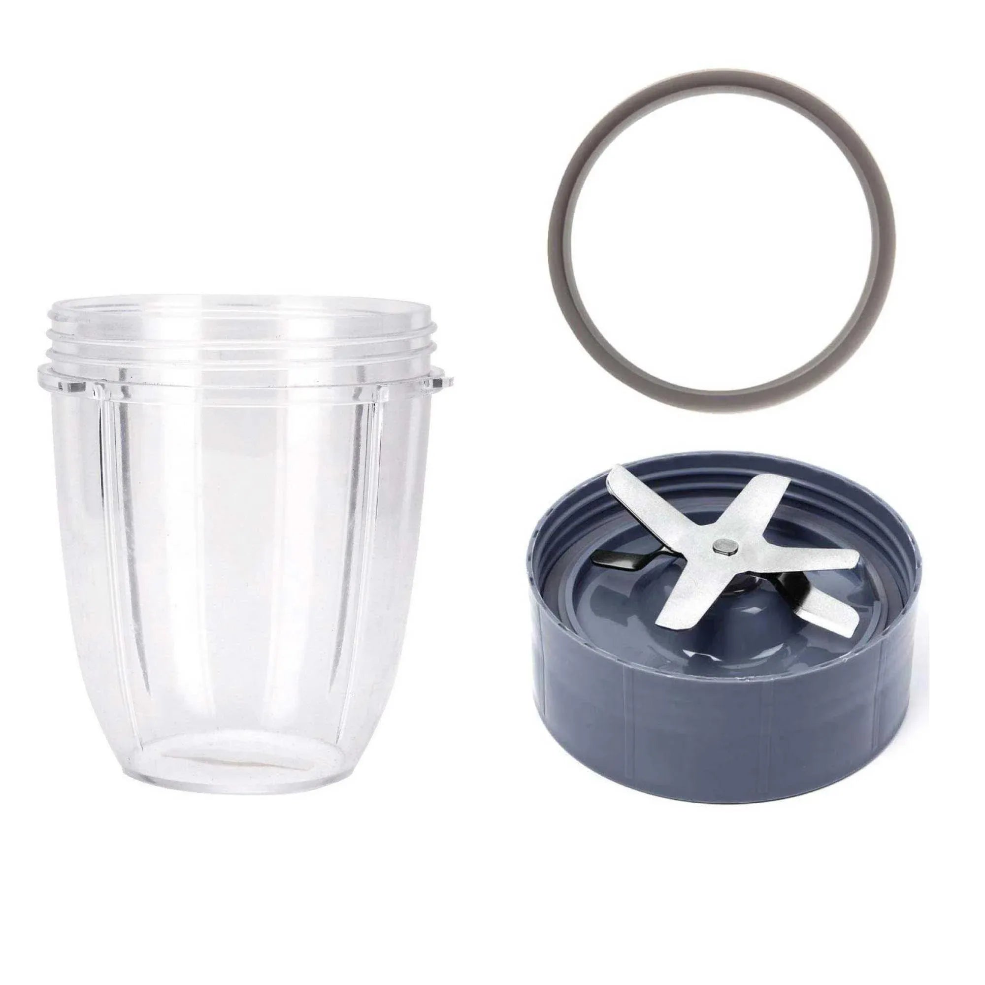 Kitchee For Nutribullet Short Cup + Extractor Blade + Grey Seal Bedworld