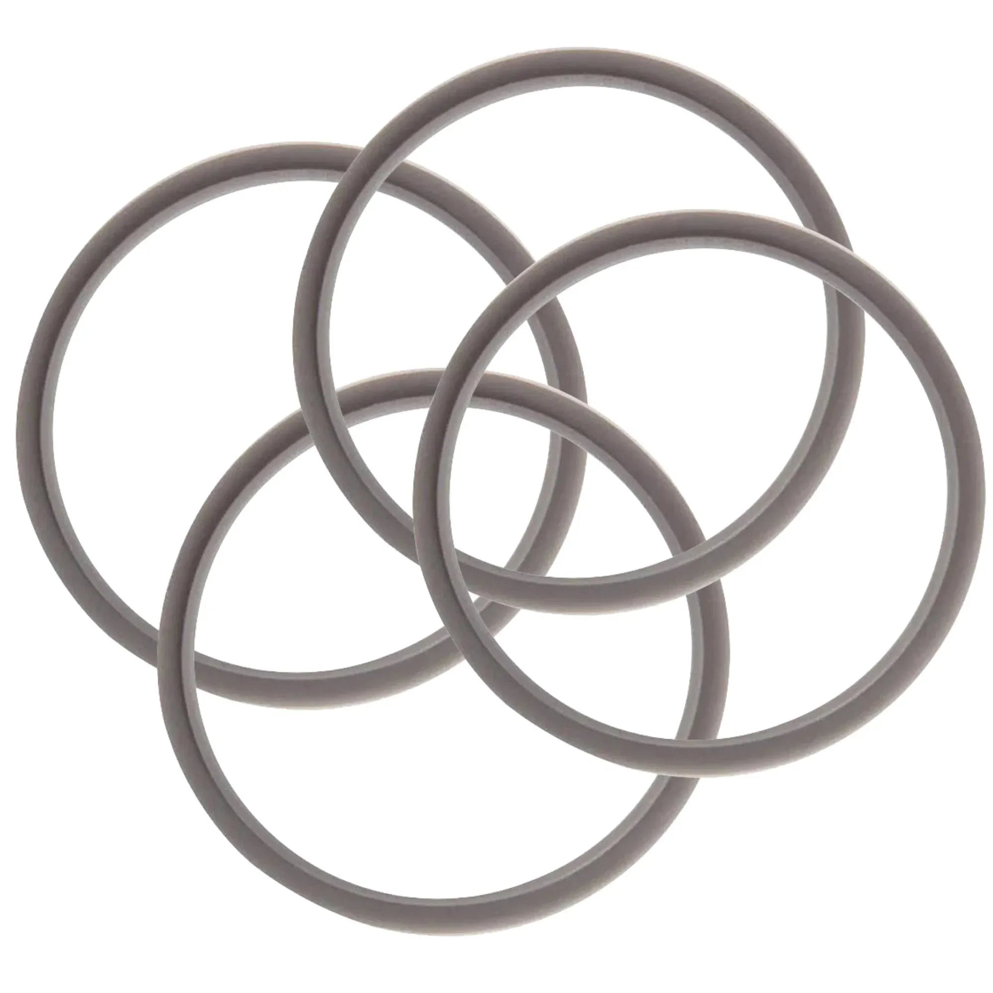Kitchee 4x Grey Gasket Seal Ring For Nutribullet Model 600 900 1200W 90mm Bedworld
