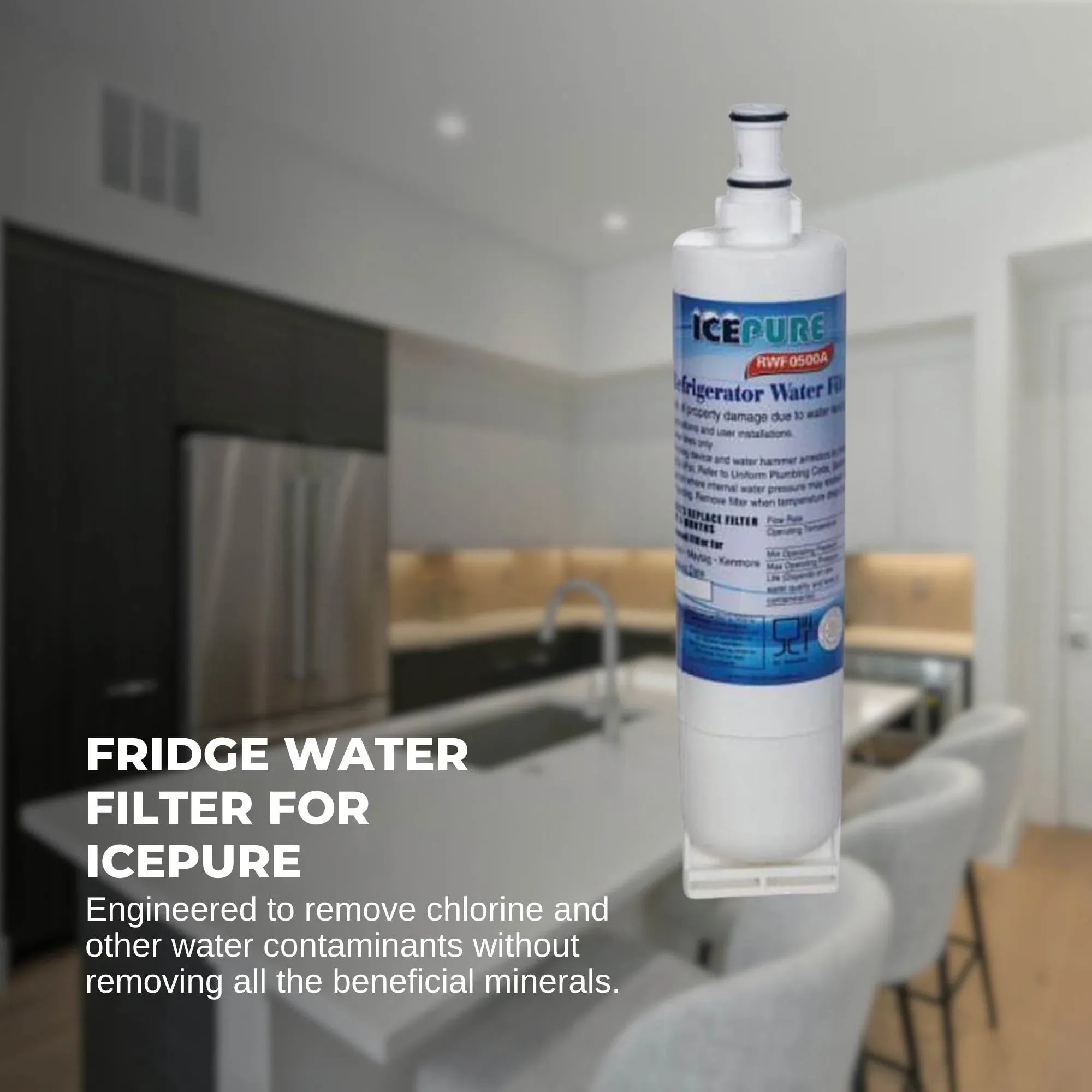 Fridge Water Filter Cartridge RFC0500A RWF0500A For Whirlpool 4396508 Kenmore Bedworld