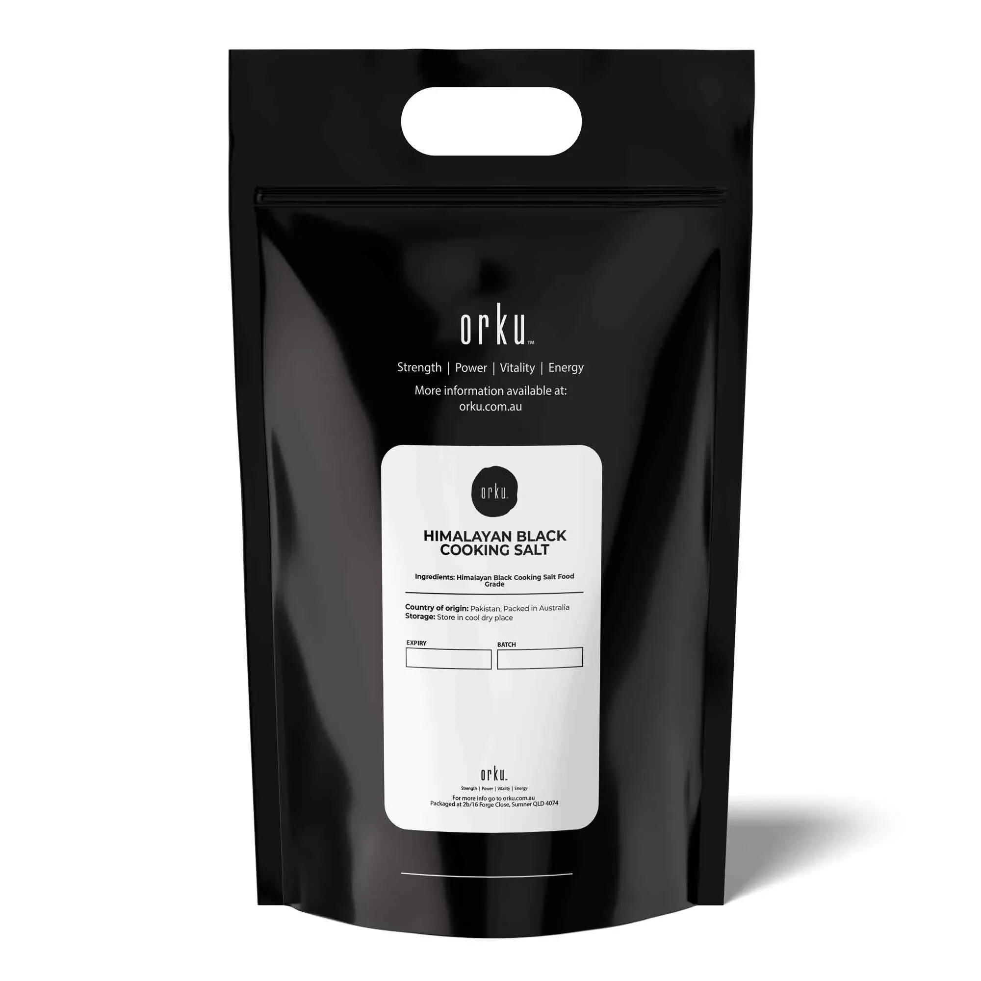 5Kg Cooking Black Salt Himalayan - Medium Grain Vegan Egg Kala Namak Bedworld
