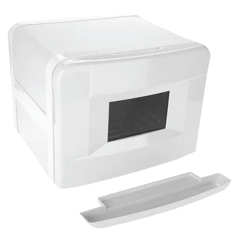 Orku 8L Electric Towel Warmer UV Cabinet Salon Spa White Bedworld