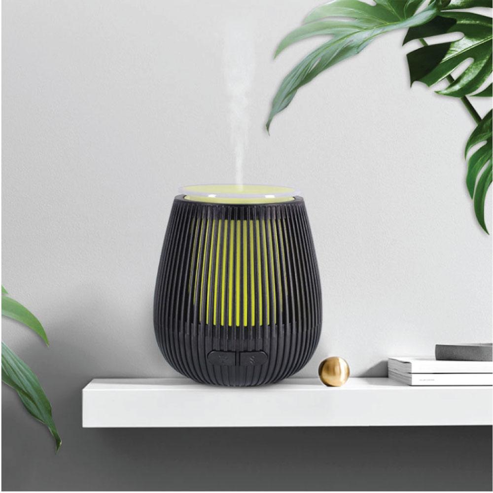 Essential Oil Aroma Diffuser USB - 100ml Black Portable Ultrasonic Car