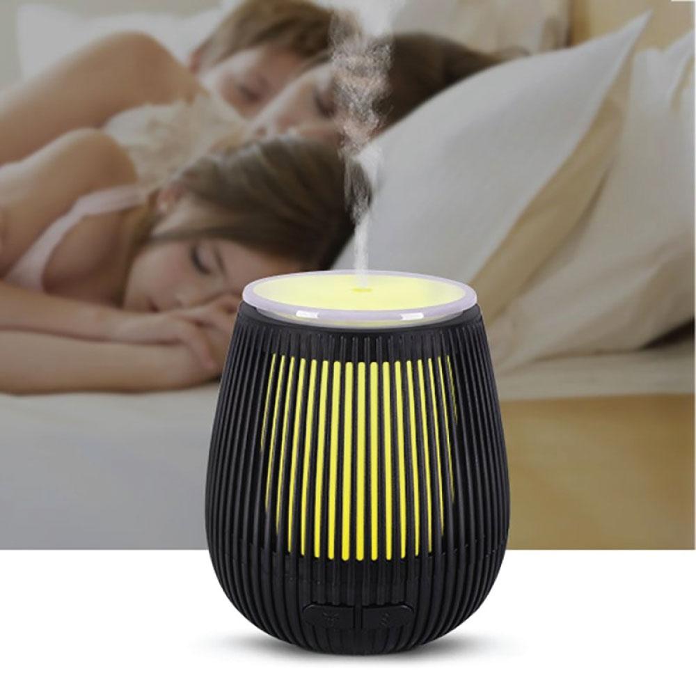 Essential Oil Aroma Diffuser USB - 100ml Black Portable Ultrasonic Car