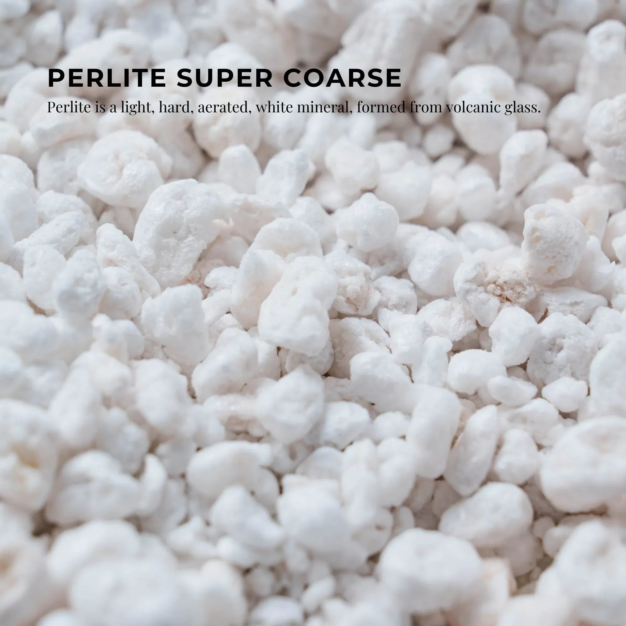 Orku 100L Perlite Super Coarse Premium Soil Expanded Medium Plants Hydroponics Bedworld