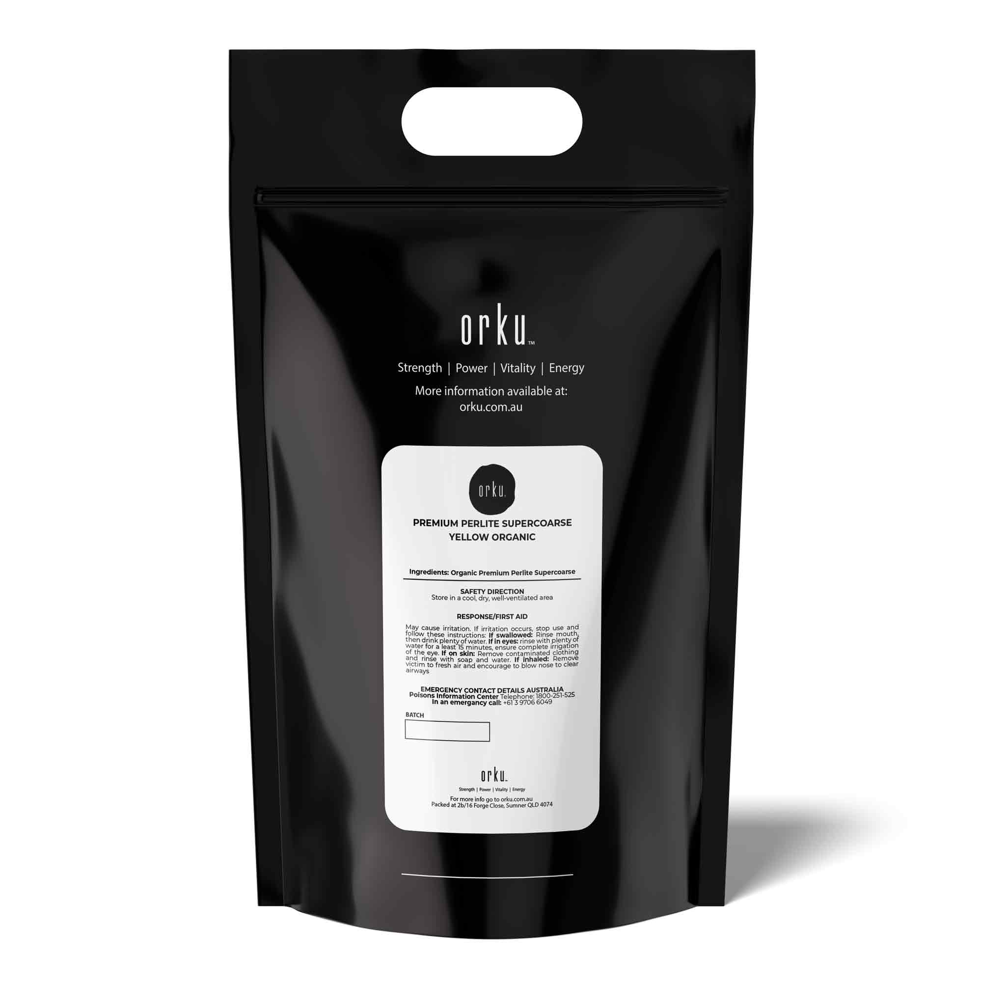 Orku 10L Perlite Super Coarse Premium Soil Expanded Medium Plants Hydroponics