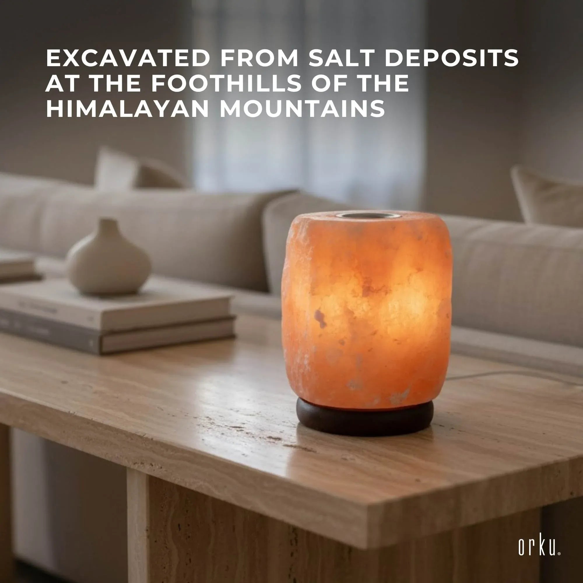 12V 12W 3-5kg Himalayan Pink Salt Diffuser Essential Oil Lamp Aromatherapy On/Off Bedworld