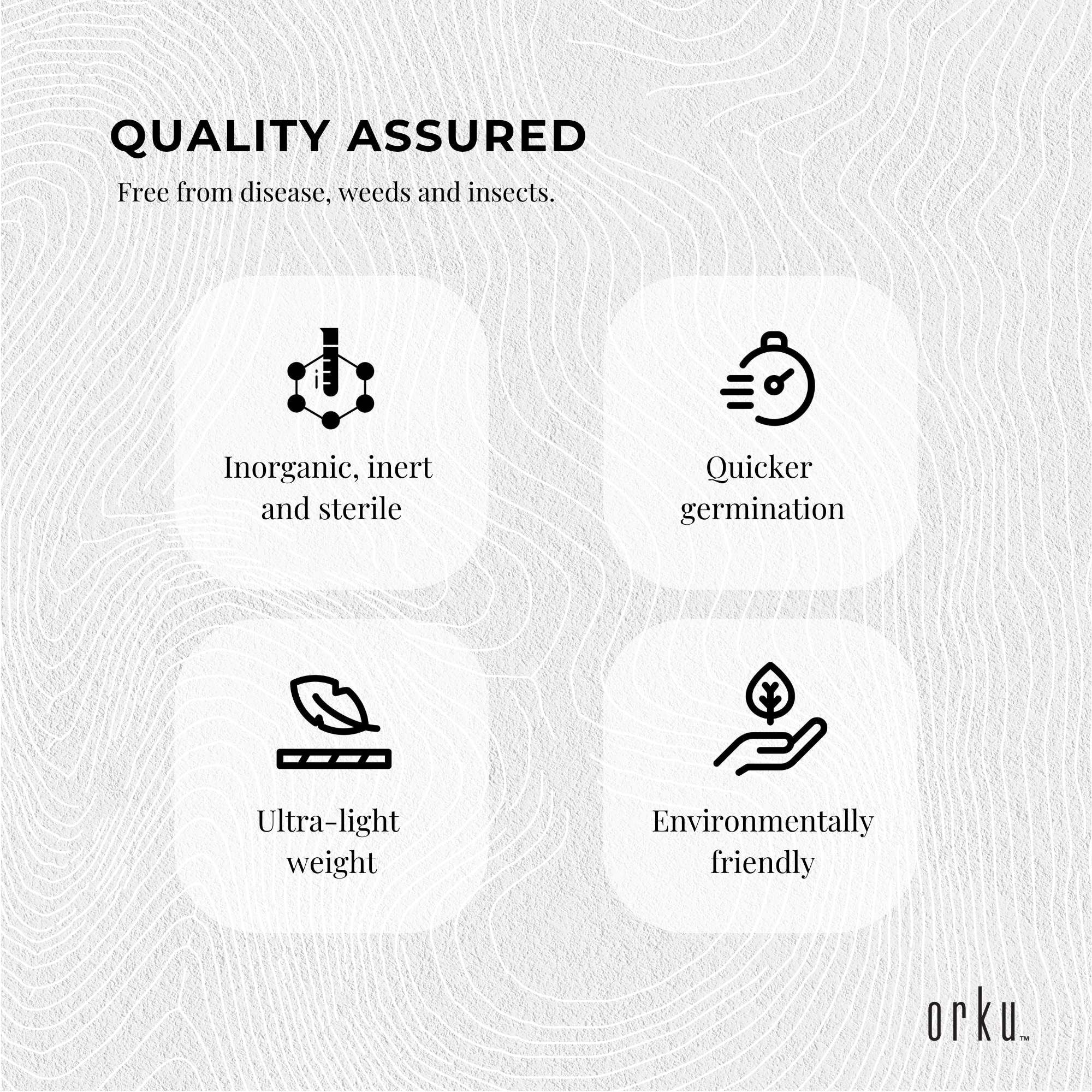 Orku 100L Perlite Coarse Premium Soil Expanded Medium Plants Hydroponics Bulk Bedworld