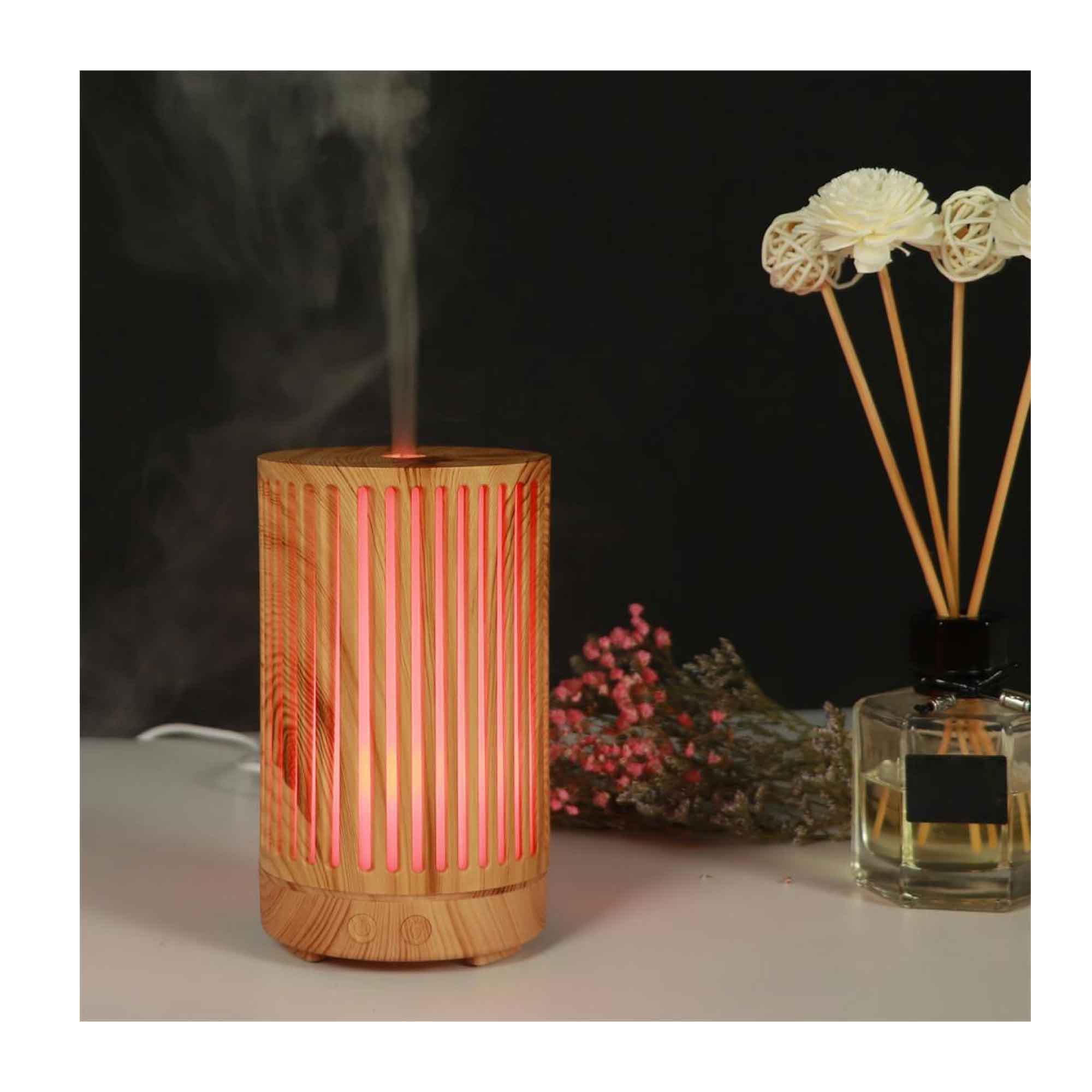 Essential Oil Aroma Diffuser - 200ml Remote Cylinder Aromatherapy Air