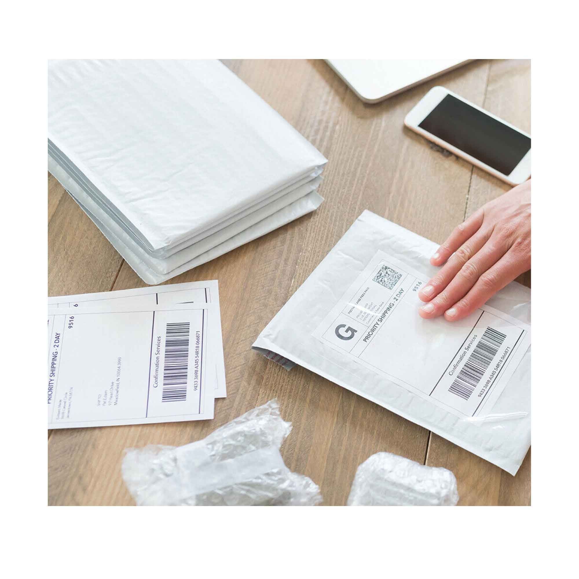 1 Roll x 400 Label Stickers Bedworld