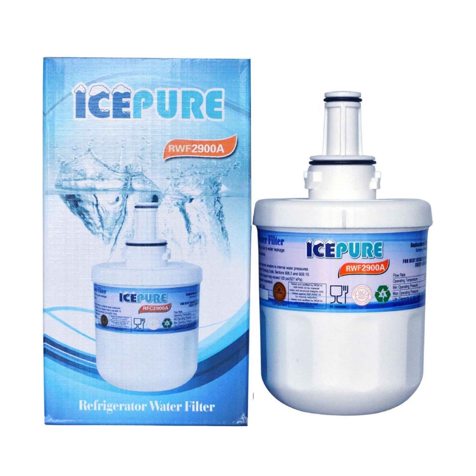 FRIDGE WATER FILTER RWF2900A RFC2900A 2 Steps For RFC1100A Icepure Bedworld