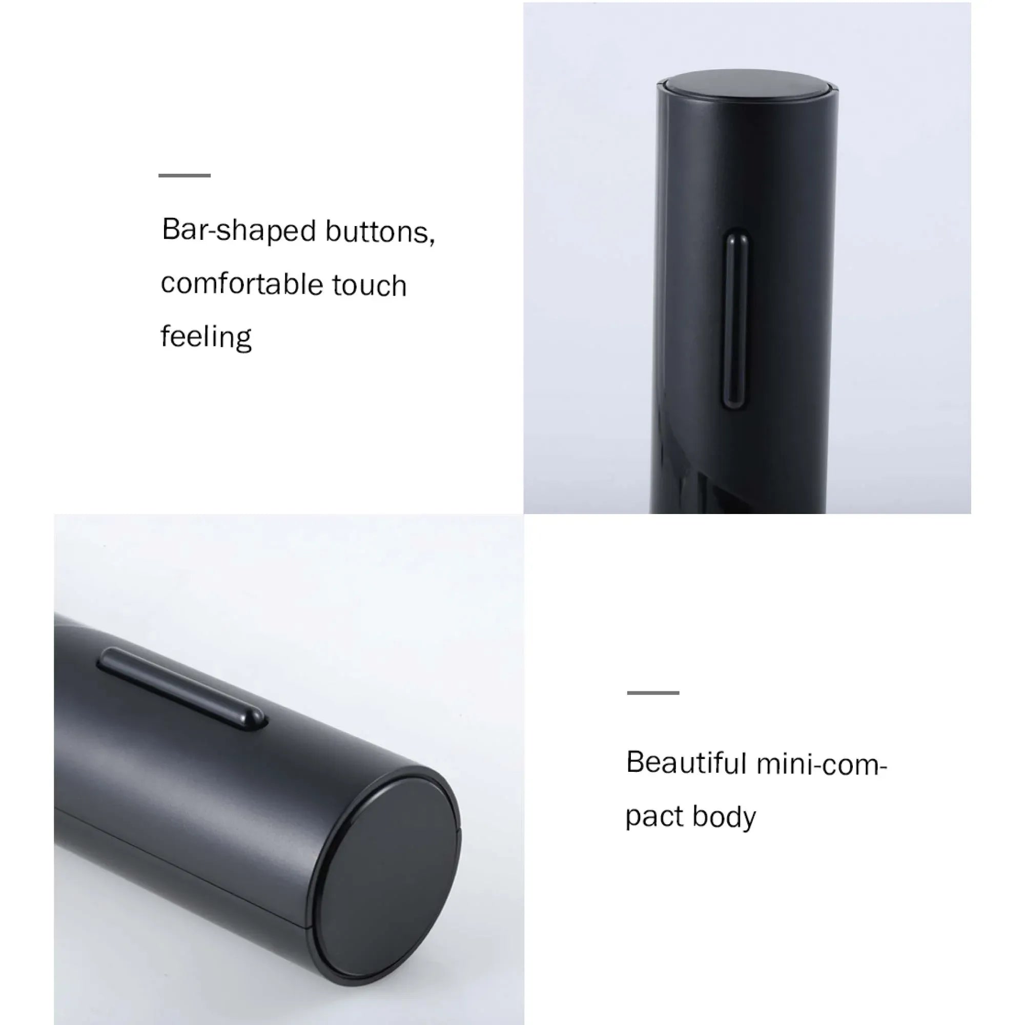 Electric Wine Bottle Opener Tool Automatic - Cordless Corkscrew - Foil Cutter Bedworld