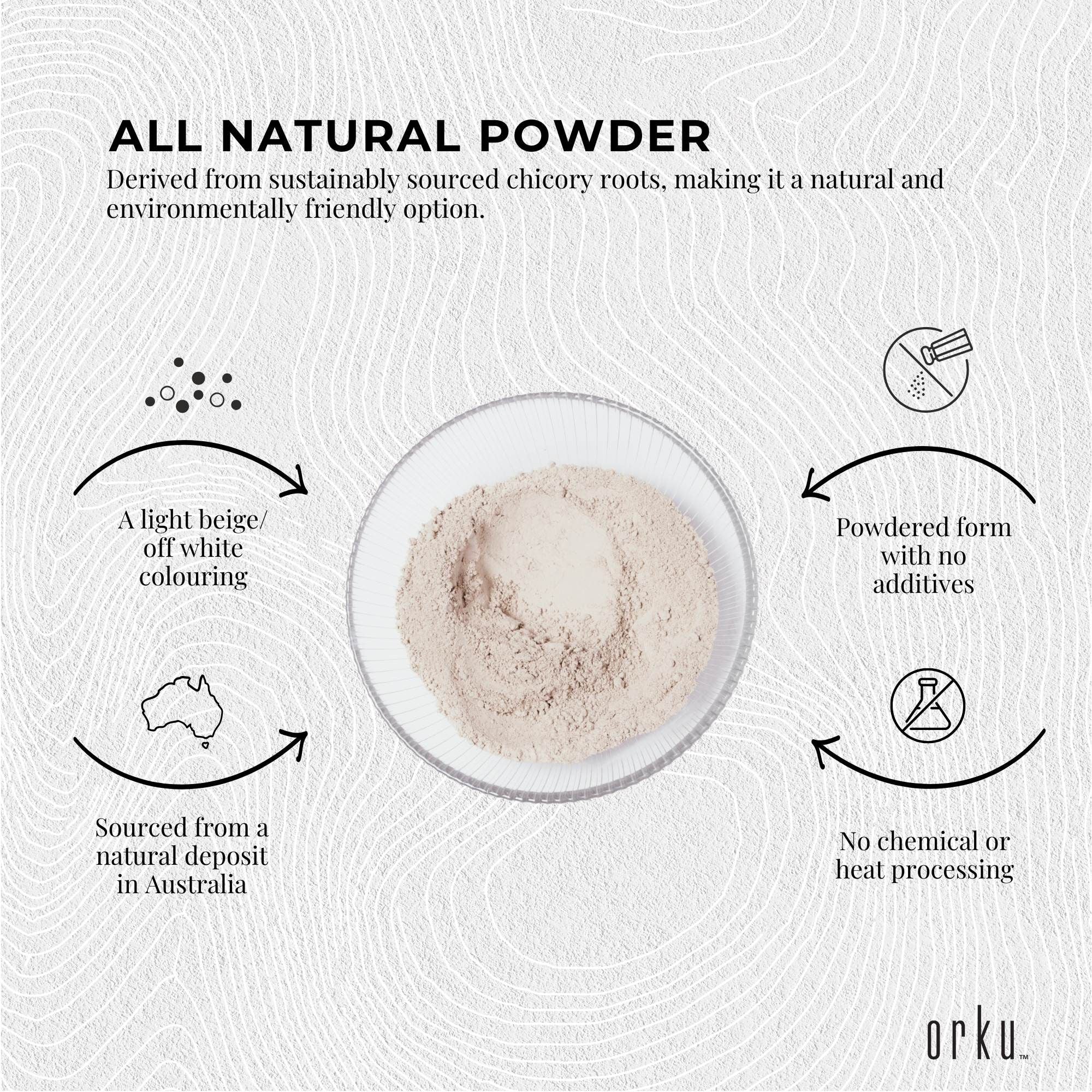 5Kg Organic Sodium Bentonite Clay Powder Tub Bucket - Cosmetic Montmorillonite Bedworld